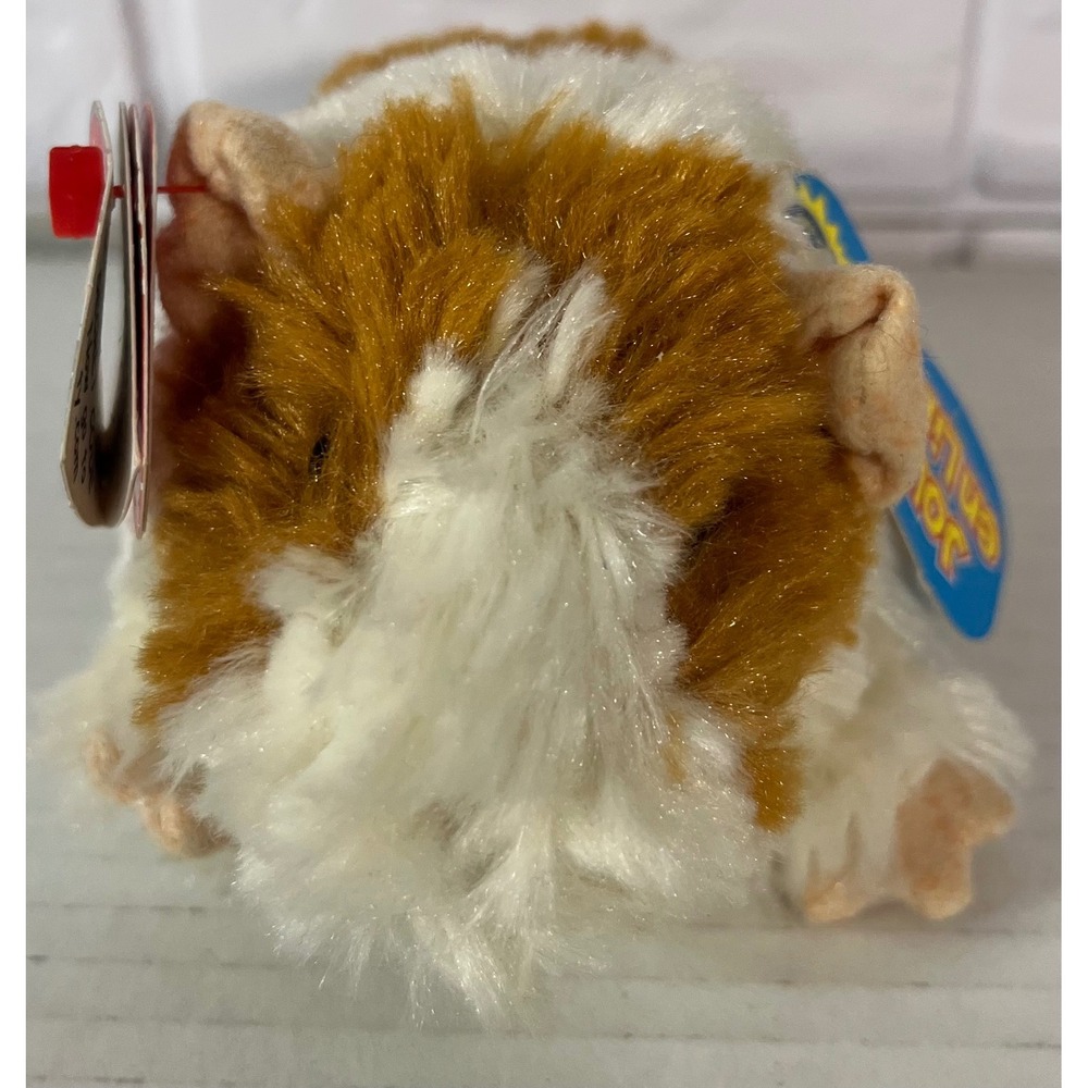 Ty Beanie Babies 2.0 Fluffball Guinea Pig Unisex Small Brown White Plush Toy